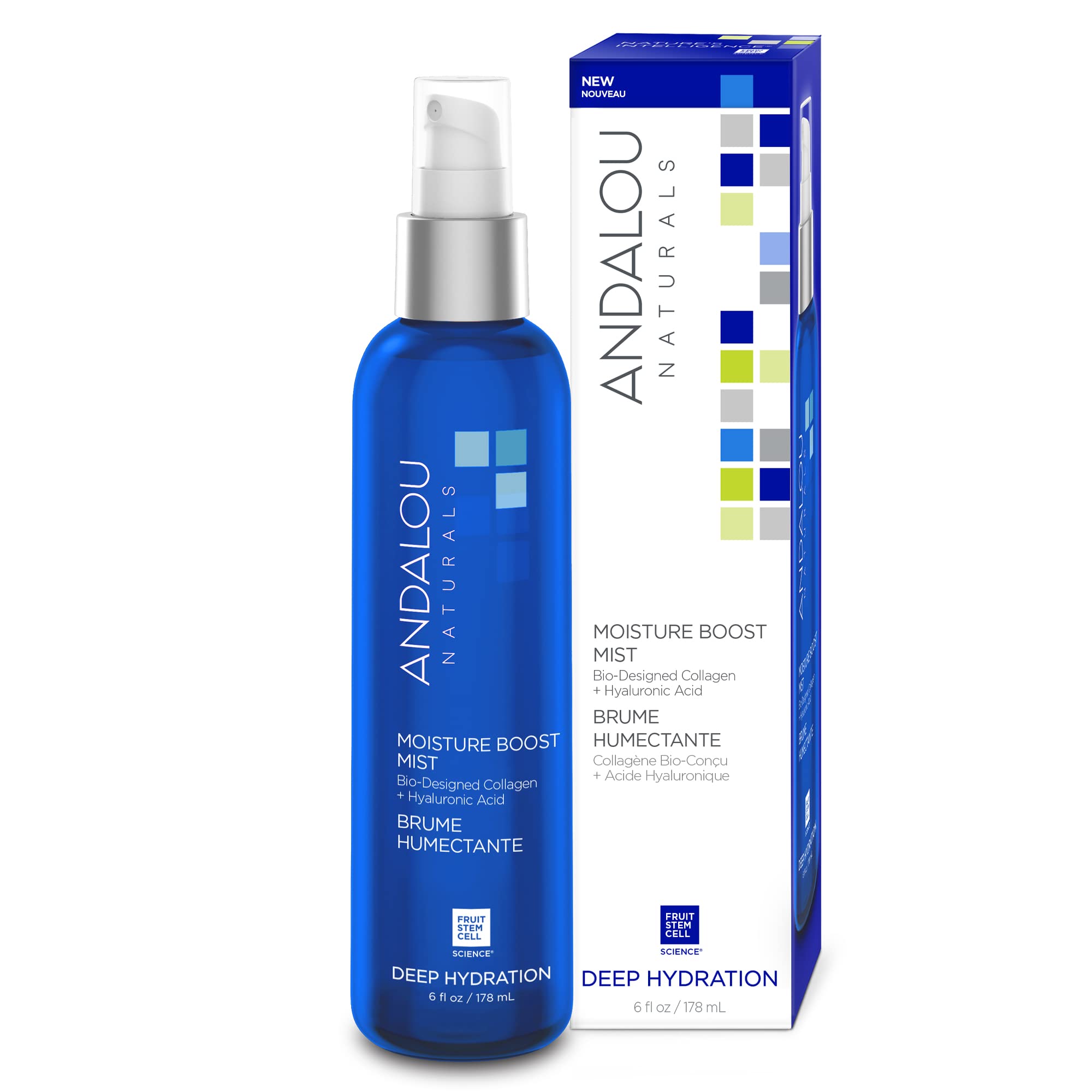 Amazon.com: Andalou Naturals Face Mist, Moisture Boost Facial